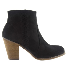 Santiags a talon 58-386 Noir le noir