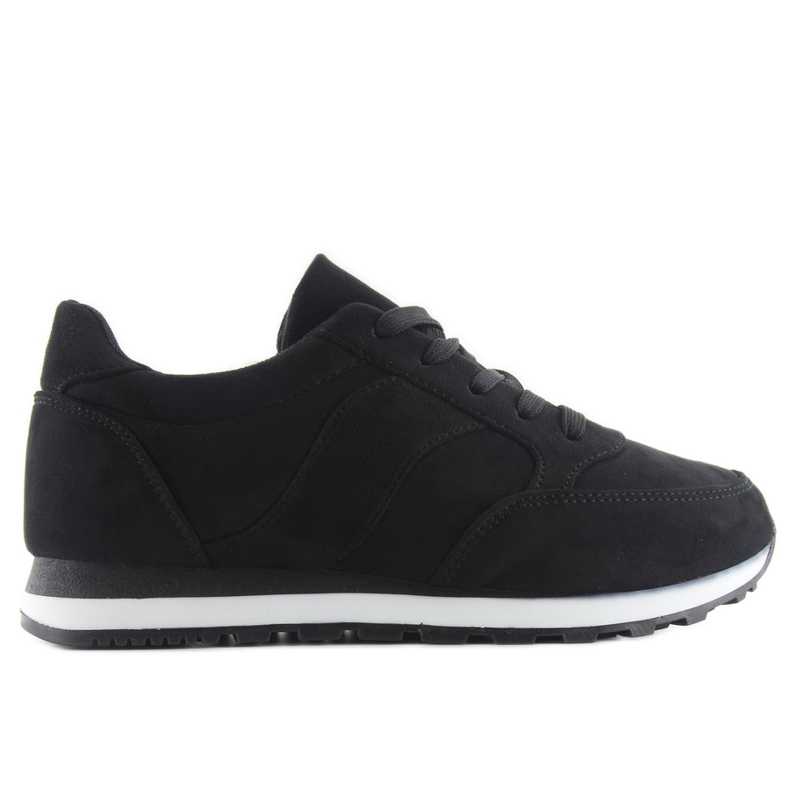 Chaussures de sport en daim Bl111 le noir