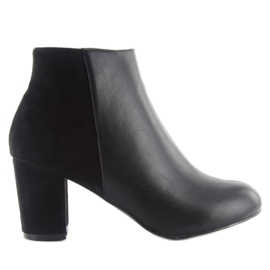 Bottes à talons hauts pour femmes tr-8h8597-1 noir le noir