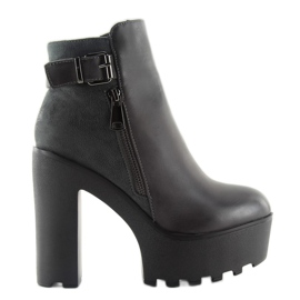 Bottes sur la plate-forme 979e gris Bottes sur la plate-forme 979e gris