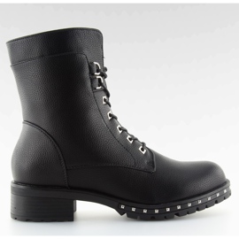 Bottes de travail noires avec crampons noir H921 noir le noir