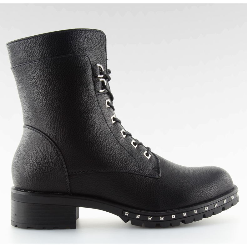 Bottes de travail noires avec crampons noir H921 noir le noir