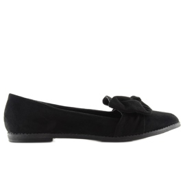 Mocassins noirs lordsy 888-1 noir