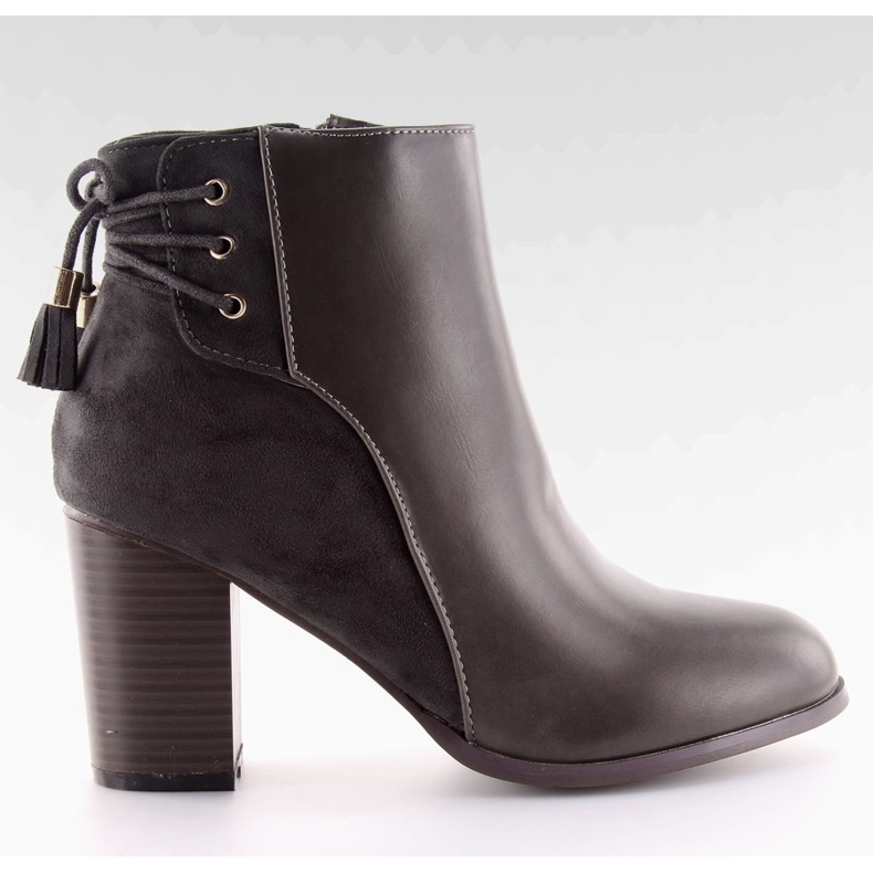 Escarpins classiques gris gris brun