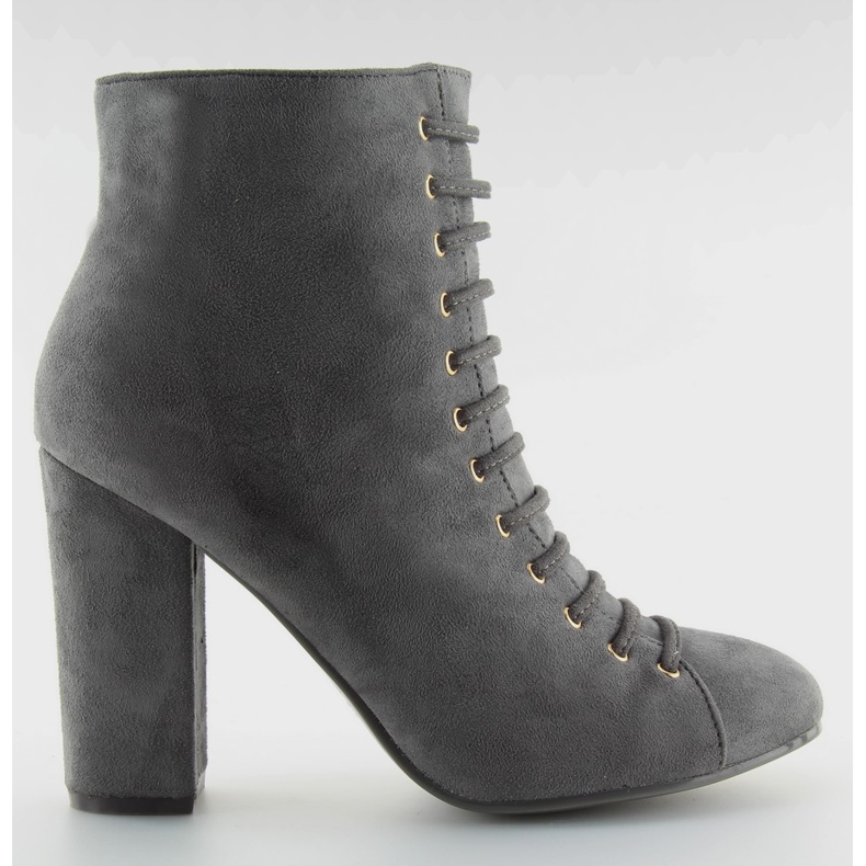 Bottes grises en daim gris TS03P gris