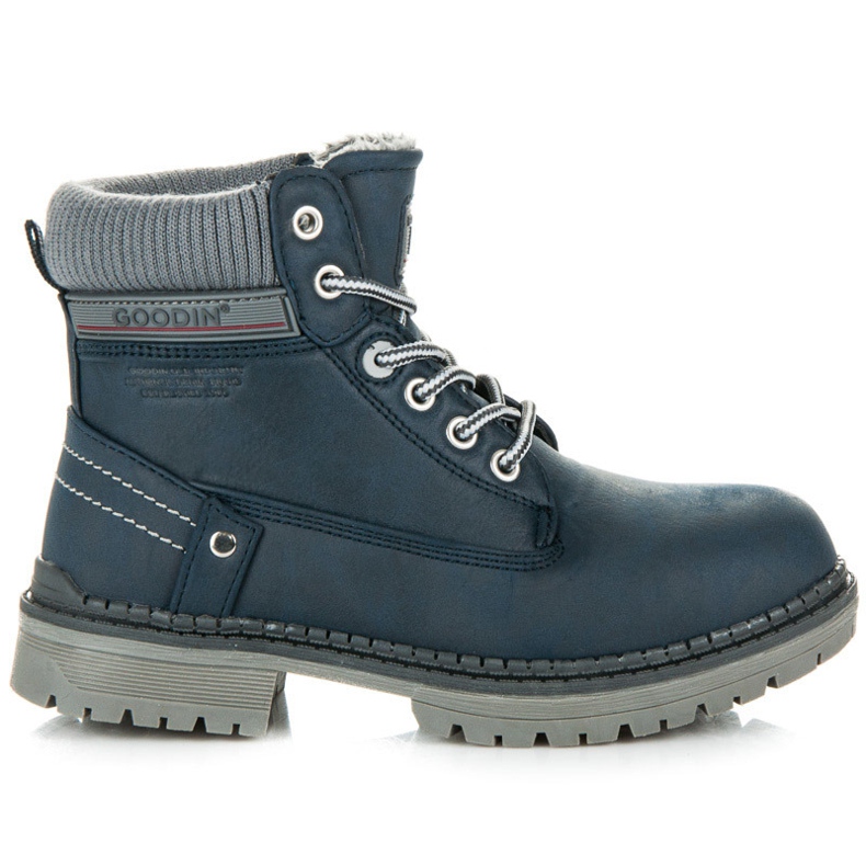 Goodin Trappeurs pour garçons bleu
