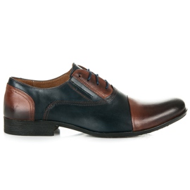 Lucca Chaussures d'affaires brun bleu