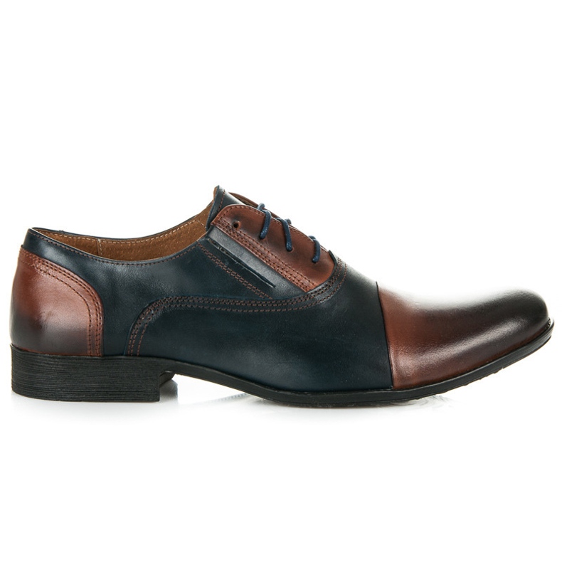Lucca Chaussures d'affaires brun bleu