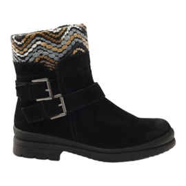 Ouvriers isolés en cuir Filippo 392 noir