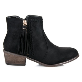 Bestelle Bottines en daim, bottines Chelsea le noir