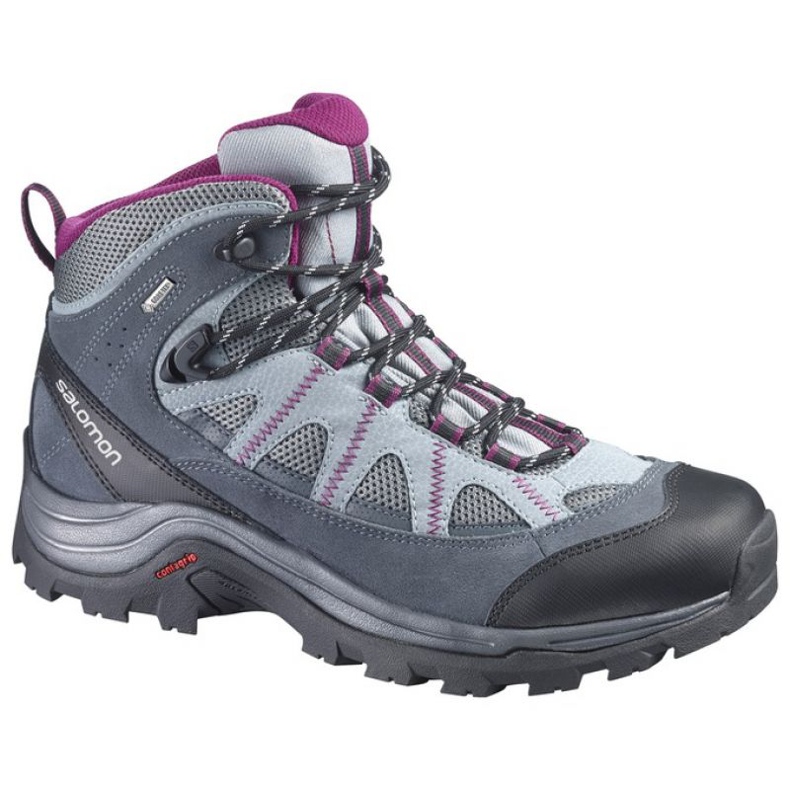 Chaussures de randonnée Salomon Authentic Ltr gris le noir
