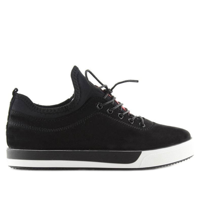 Baskets noires pour femmes NB125P noir le noir