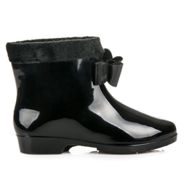 Bottes de pluie avec isolation le noir