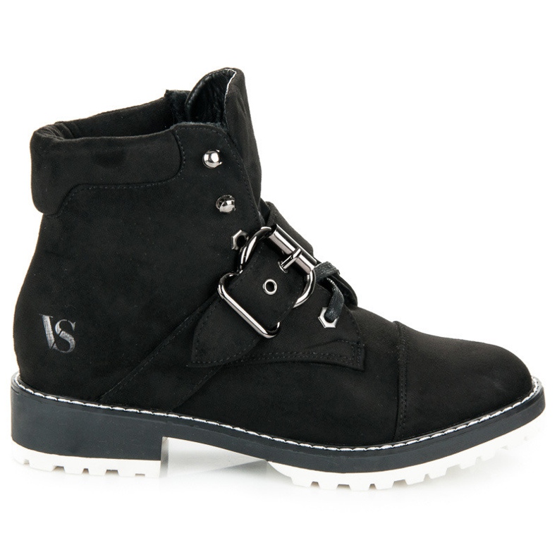 Vices New Collection Trappeurs en suède le noir