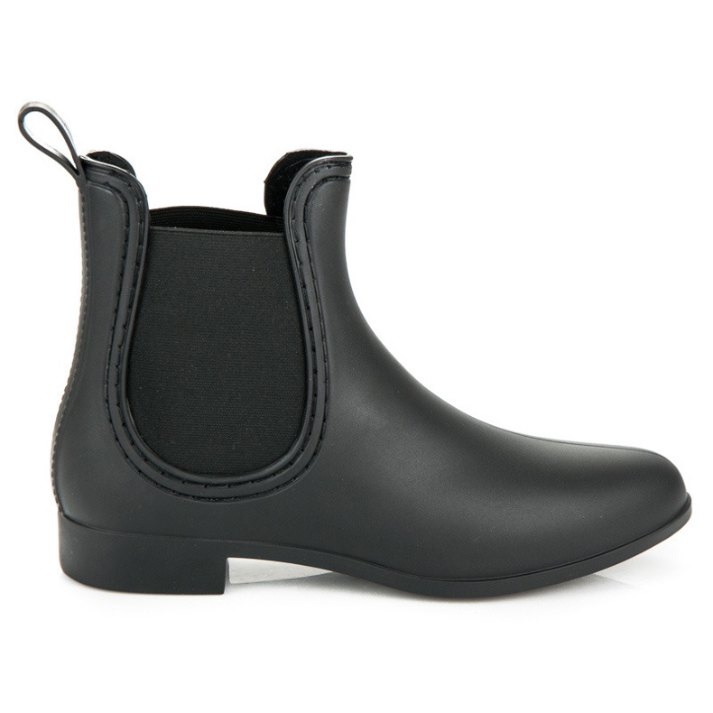Vices New Collection Bottes en caoutchouc noir, étaux le noir