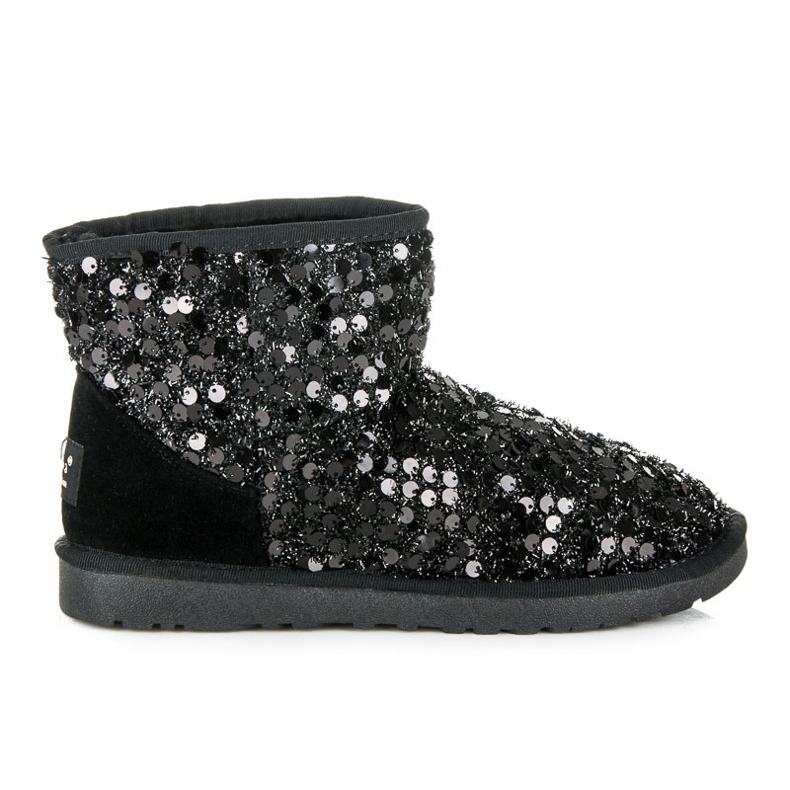 Torna Mukluki à paillettes le noir