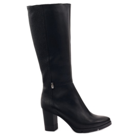 Bottines noires chics Marco 737