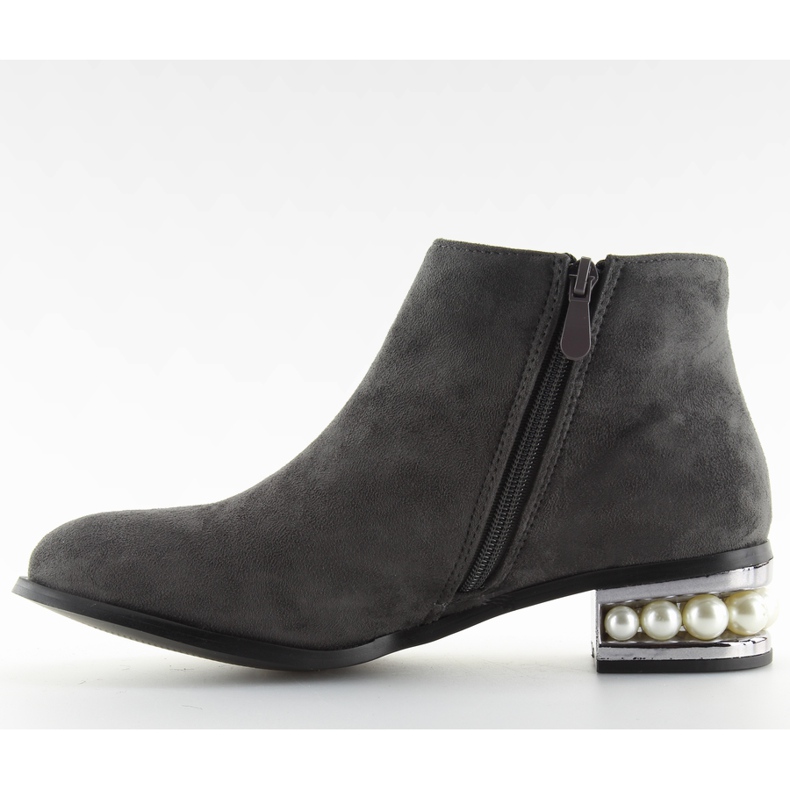 Bottes Jodhpur bottes avec perles gris gris 33 Bottes Jodhpur bottes avec perles gris gris 33