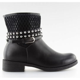 Bottes noires pour femmes pe131p noir le noir