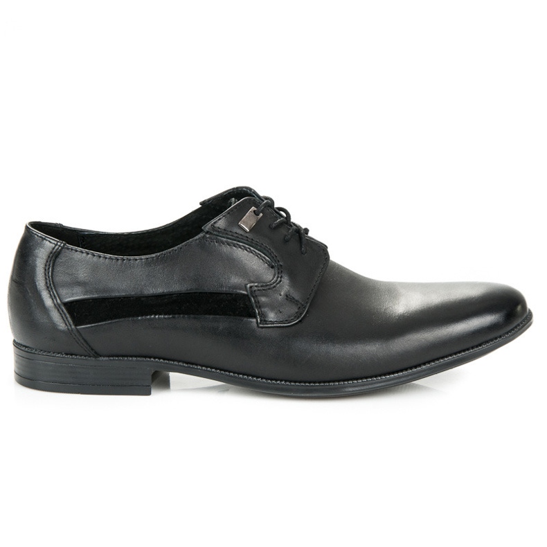 Lucca Chaussures en cuir élégantes le noir