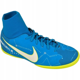 Chaussures d'intérieur Nike Mercurial Victory 6 Df Njr Ic Jr 921491-400 bleu bleu
