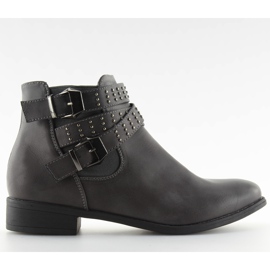 Bottes jodhpur grises gris pe153p gris