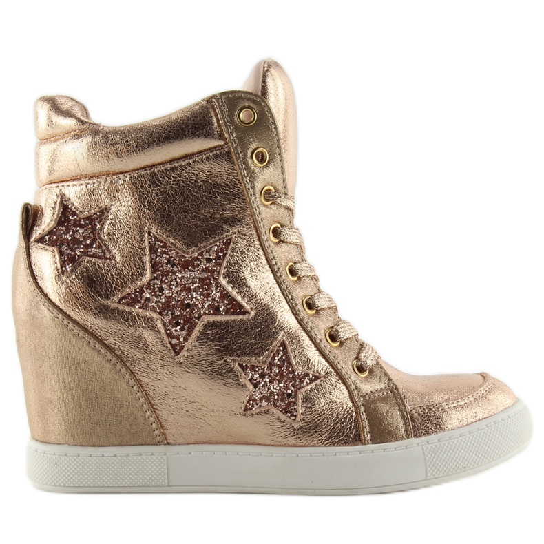 Baskets femme Rose LL-72 Champagne Baskets femme Rose LL-72 Champagne