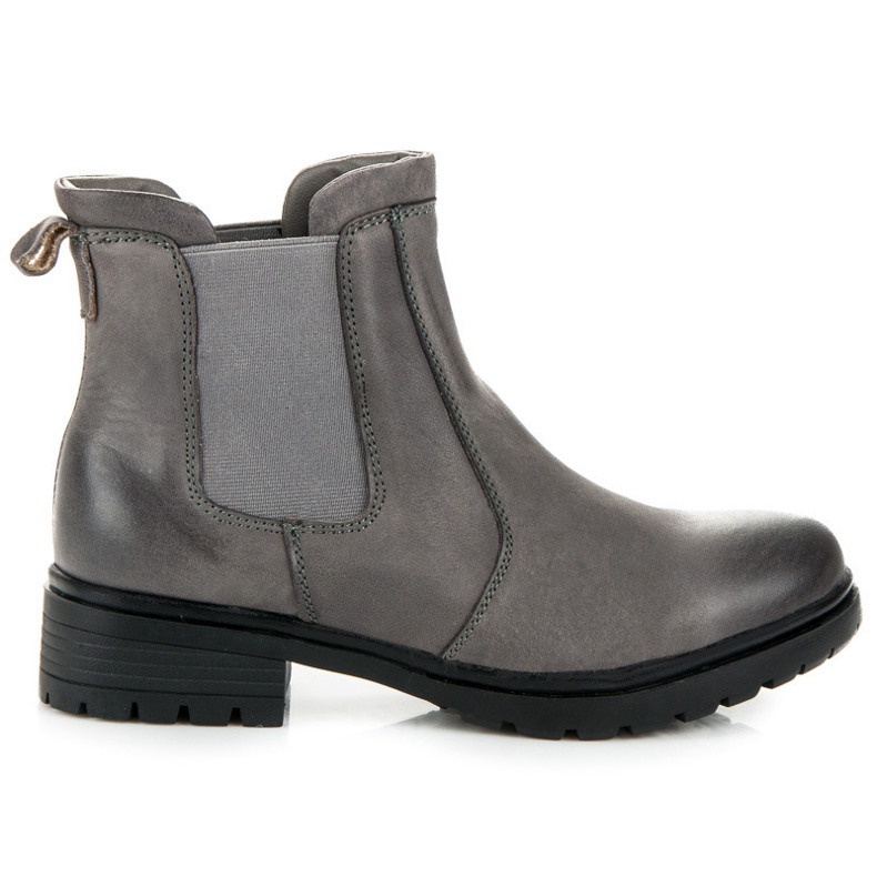 Bottines Chelsea Mazaro gris