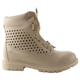 Tirette balmanki or ajourée R103 Beige