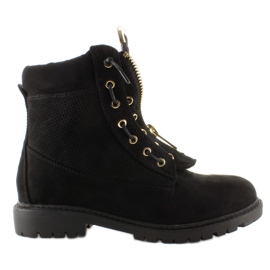 Balmers en daim noir 2051 Noir le noir