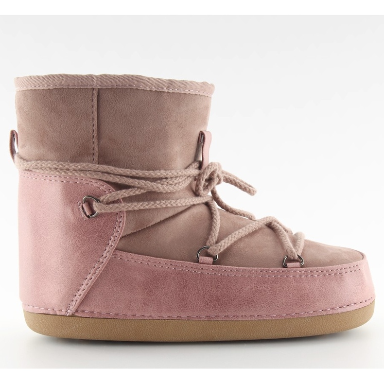 Bottes de neige rose lune HW9500 rose