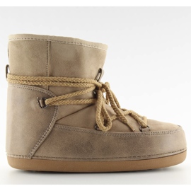 Bottes de neige lune beige HW9500 beige Bottes de neige lune beige HW9500 beige
