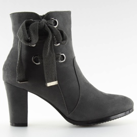 Bottes à talons C100 gris gris