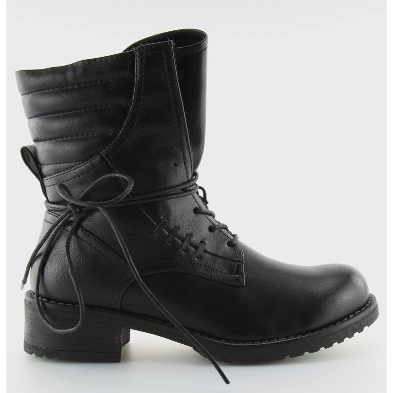 Bottes noires noir 9560 noir le noir
