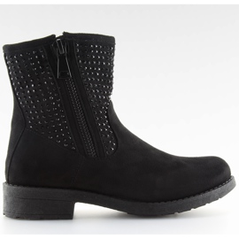 Bottines noires HY1732-1 noires le noir