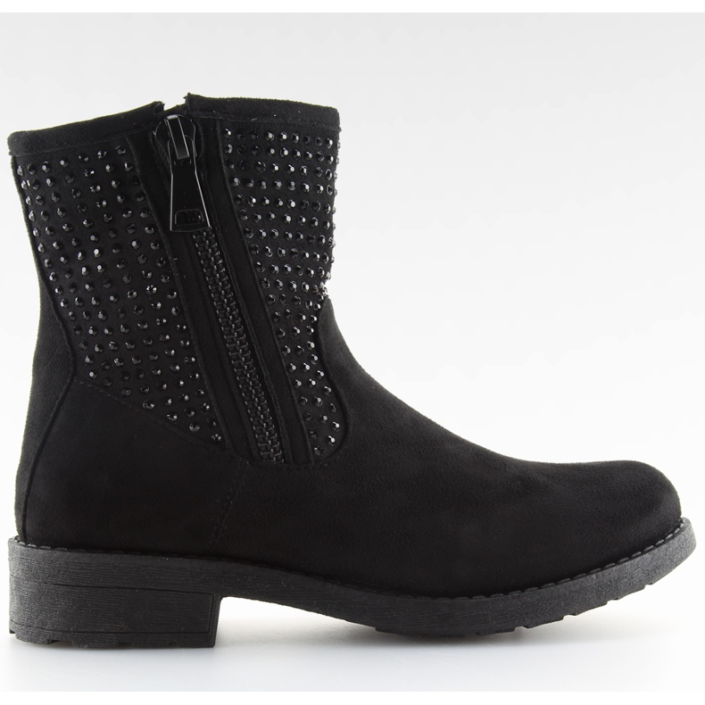 Bottines noires HY1732-1 noires le noir