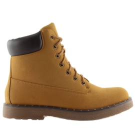 Bottes bois pour femme camel hq895 camel jaune