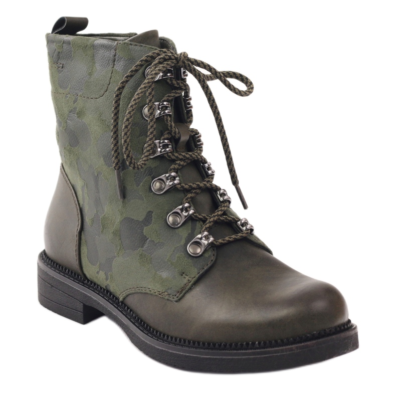 Sergio Leone Chaussures Workers Camo Green vert multicolore