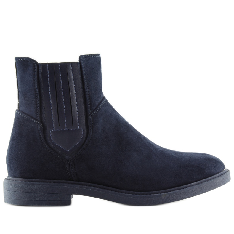 Bottines Femme Jodhpur Bleu Marine Af33