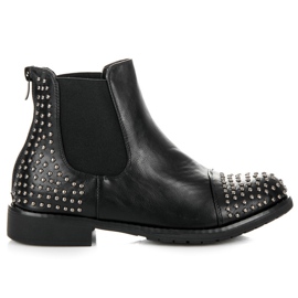 Flyfor Chelsea boots à jets noir