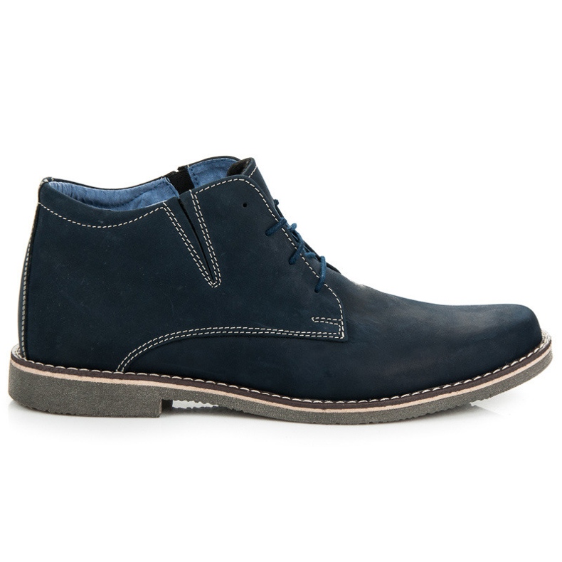 Bottes bleu marine de Lucca