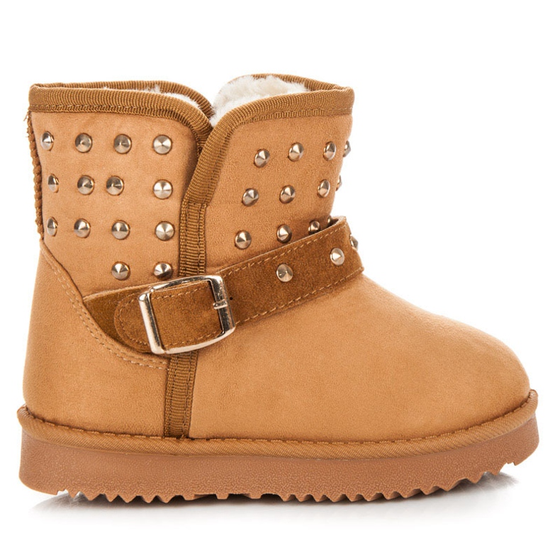 Kylie Bottes de neige avec strass brun Kylie Bottes de neige avec strass brun