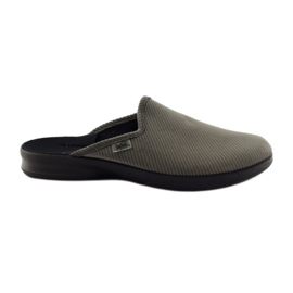 Befado chaussures pour hommes pantoufles 548M008 Gris