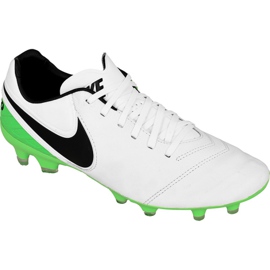 Nike Tiempo Legacy Ii Fg M 819218-103 chaussures de football multicolore blanc