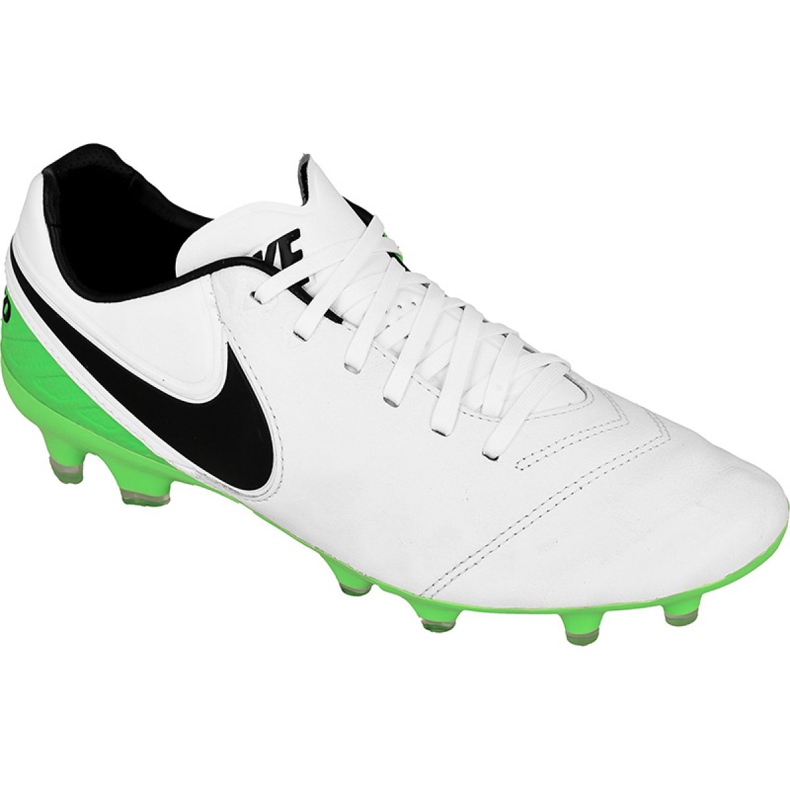 Nike Tiempo Legacy Ii Fg M 819218-103 chaussures de football multicolore blanche