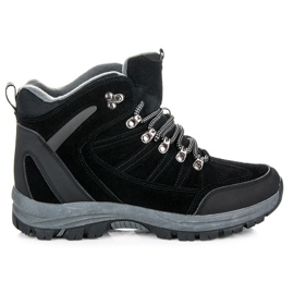 Trekking isolé noir