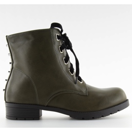 Bottes bottes à crampons verts de l'armée verte