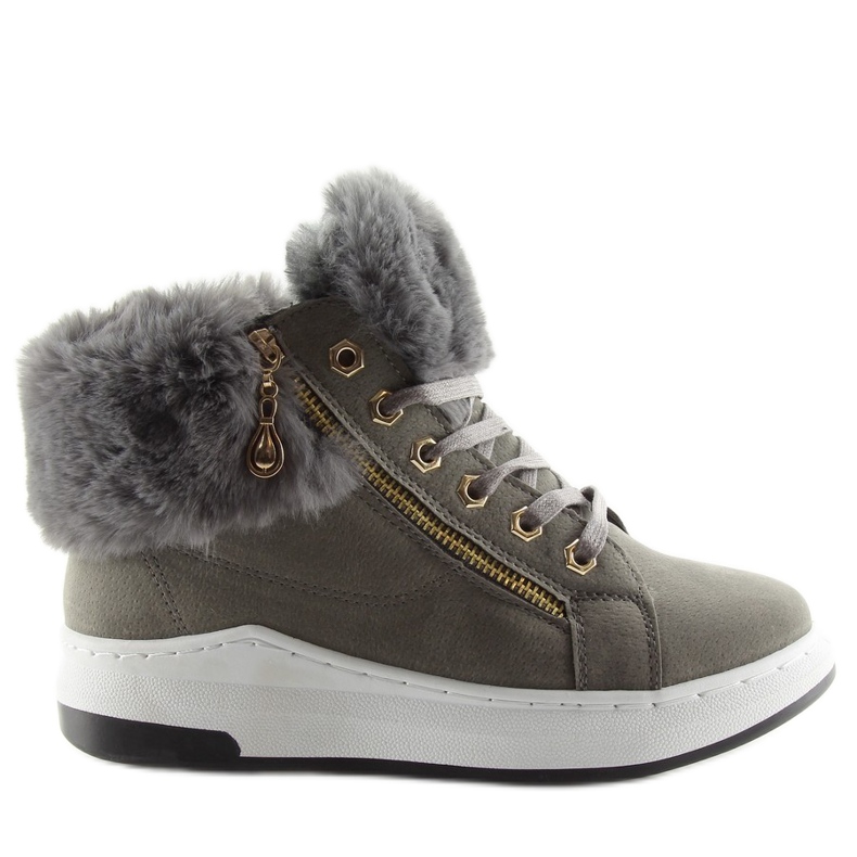 Chaussures de sport gris chaud 16-529 gris Chaussures de sport gris chaud 16-529 gris