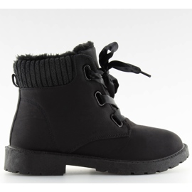 Bottes isolées noires 33PT01 negro