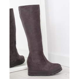Gris Bottes compensées gris M272p gris